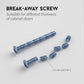 Angled Bar Cabinet Pulls, Aluminum Alloy Drawer Handles