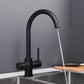 Puriva Three-Way Kitchen Faucet with Filter Tap, Reverse Osmosis Compatible