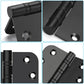 Stainless Steel Black Ball Bearing 4'' with 5/8'' Radius Corners Door Hinges for Heavy-Duty Door