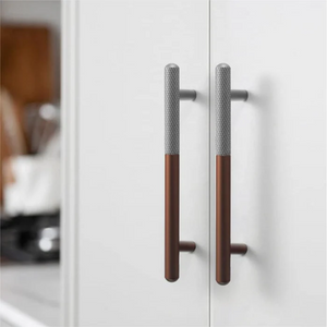Stylish Patchwork Knurled Wardrobe Pulls