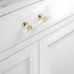 Transparent Acrylic Cabinet Handles for Bathroom Vanities