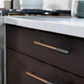 Two-Tone Striped Cabinet Pulls and Knobs
