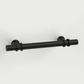 Vintage Matte Black Cabinet Handles and Drawer Pulls