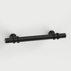 Vintage Matte Black Cabinet Handles and Drawer Pulls