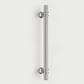 Brushed Nickel & Black Cabinet Pulls Solid Modern Drawer Pulls