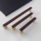 Two-Tone Wood Grain Cabinet Handles and Knobs