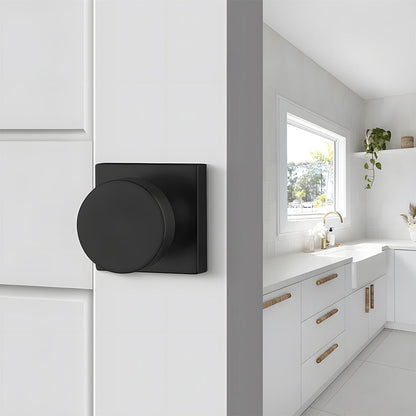 Heavy Duty Square Door Knobs for Closet, Hallway and Bathroom Doors