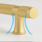 Solid Brass T-Bar Drawer Cabinet Pulls
