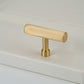 Brushed Gold Brass Cabinet Pulls and Knobs