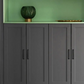 Open-Center Cabinet Pulls and Matching Knobs