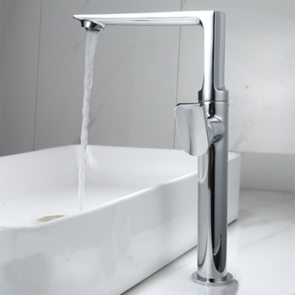 Ferron Modern Waterfall Single-Hole Bathroom Sink Faucet with 360° Swivel Spout