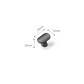 European Round Bar Zinc Alloy Cabinet Pulls