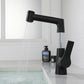 Single Hole Height Adjustable Pull Out Bathroom Faucets