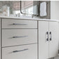 Aluminum Alloy Extended Cabinet Pulls Drawer Knobs for Kitchen