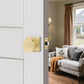 Passage Square Door Knobs for Closet, Hallway and Dining Room Doors