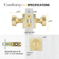 Heavy Duty Interior Door Knobs with Privacy and Passage Options