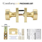 Heavy Duty Interior Door Knobs with Privacy and Passage Options