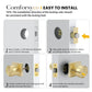 Heavy Duty Interior Door Knobs with Privacy and Passage Options
