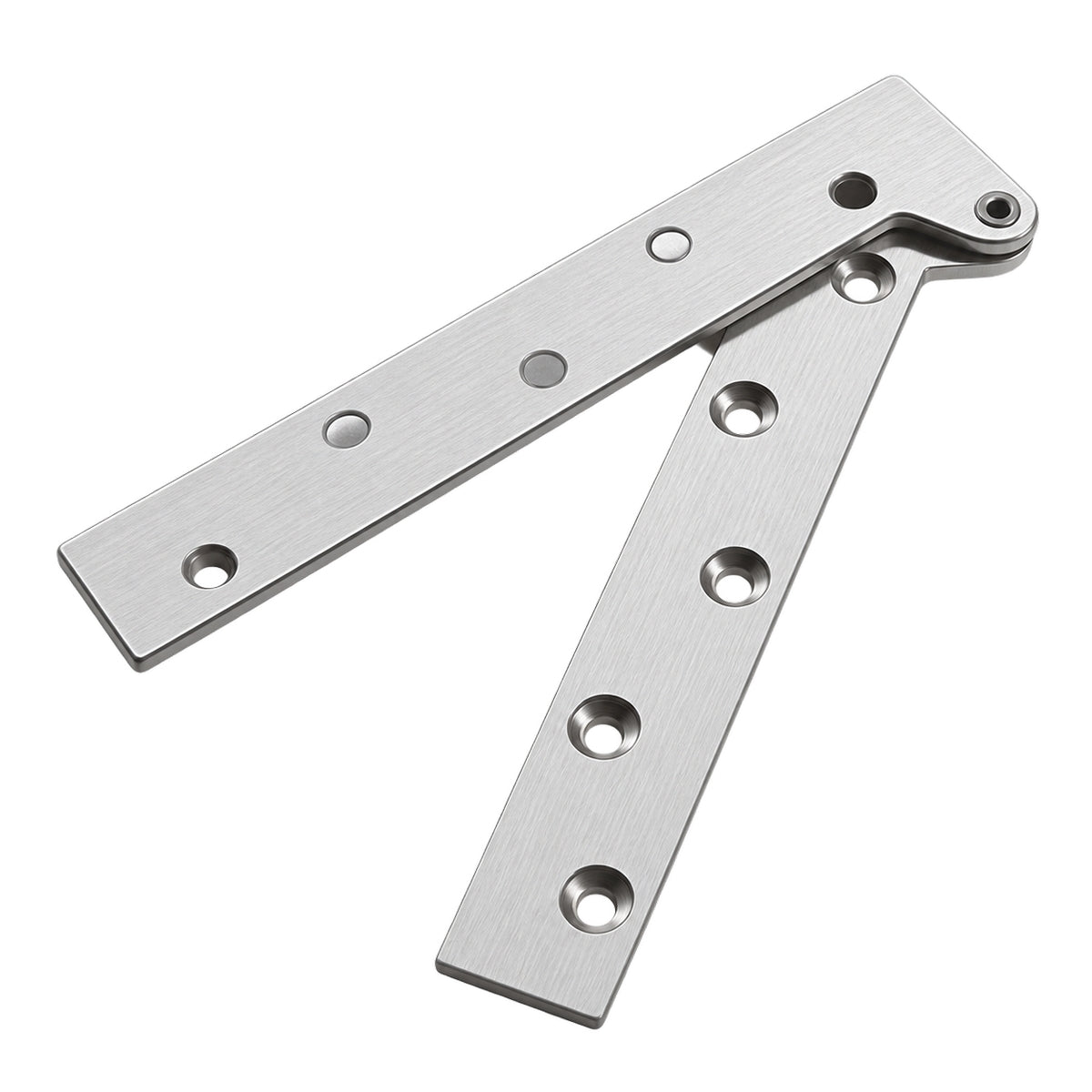Stainless Steel 360° Pivot Door Hinges, Top and Bottom Mount