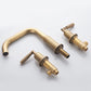 Widespread 2-Handle 3 Hole Bathroom Faucets