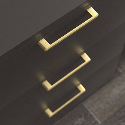 Rounded Bar Cabinet Handles and Decorative Pulls