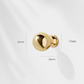 French Gold Ball-End Cabinet Pulls and Knobs for Kitchens