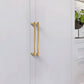 Zinc Alloy Round Bar Cabinet Pulls with Matching Knobs