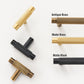 Knurled T-Bar Cabinet Pulls and Drawer Handles