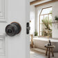 Round Interior Door Knobs with Dummy, Passage and Privacy Options