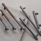 Stylish Patchwork Knurled Wardrobe Pulls