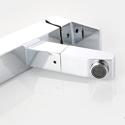 Velora Modern Brass Pull-Out Bathroom Sink Faucet With 360° Swivel Spout