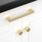 Cabinet Pulls Brushed Gold & Black Cabinet Pulls Kitchen Living Room Pulls