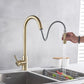 Tavora Touch Kitchen Faucet with Pull-Down Sprayer, Single Handle Stainless Steel Faucet