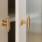 Antique Brass Round Bar Cabinet Pulls and Knobs