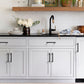 Cabinet Pulls Brushed Gold & Black Cabinet Pulls Kitchen Living Room Pulls