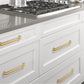 Open-Center Cabinet Pulls and Matching Knobs