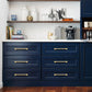 Squared Bar Cabinet Pulls and Drawer Handles