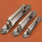 Antique Bronze Cabinet Pulls with Decorative Backplate