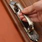 Antique Bronze Cabinet Pulls with Decorative Backplate