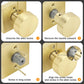 Passage Square Door Knobs for Closet, Hallway and Dining Room Doors