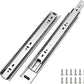 Full Extension Side Mount Slides Ball Bearing Drawer Slides 100 LB Load Capacity