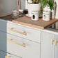 French Style Square Bar Cabinet Pulls and T Knobs