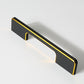 Two-Tone Black Aluminum Alloy Cabinet Handles and Pulls