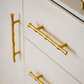 Bamboo Style Brass Cabinet Pulls and Knobs