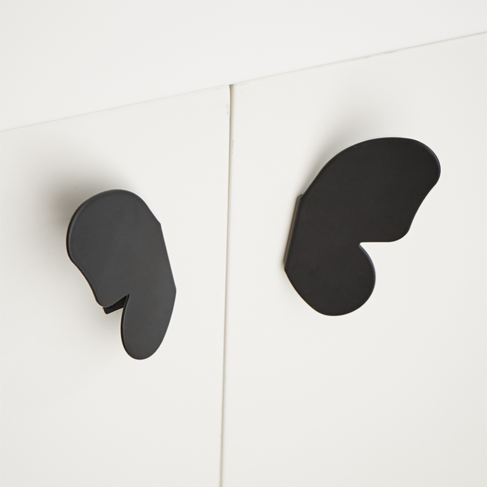 Butterfly Brass Cabinet Knobs for Drawers and Doors