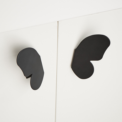 Butterfly Brass Cabinet Knobs for Drawers and Doors