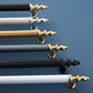 Fluted Zinc Alloy Cabinet Pulls in Shiny Finishes