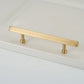 Brushed Gold Brass Cabinet Pulls and Knobs