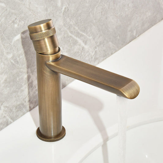 Modern Single Hole Brass Waterfall Bathroom Sink Faucet