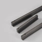 Grey Square Bar Cabinet Pulls, Solid Brass Drawer Handles